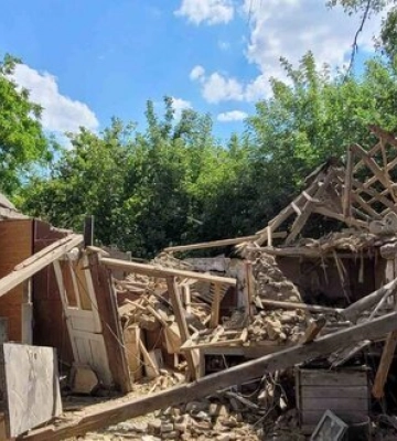 Рашисти завдали удару по Степногірську, - Запорізька ОВА. ФОТО