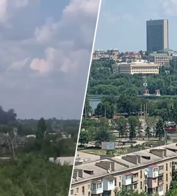 У Донецьку пролунали потужні вибухи – що відбувається (фото, відео)