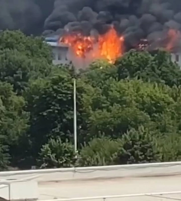 В оккупированном Донецке взорвался рашистский состав боеприпасов