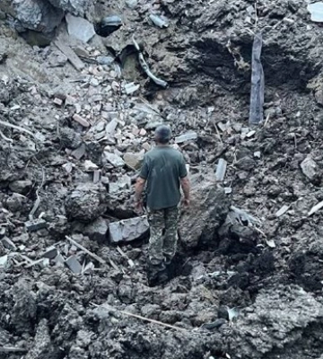 Ракетний обстріл Хмельниччини: росіяни цілилися у водонапірну башту