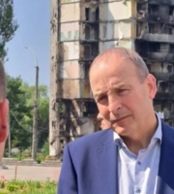 Очільник уряду Ірландії відвідав Бородянку, Бучу та Ірпінь