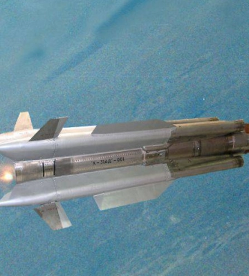 Сили ППО збили над Чорним морем російську ракету Х-31