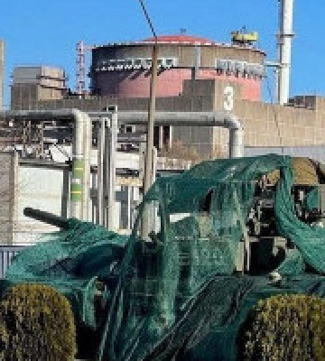 Рашисти перетворили ЗАЕС на військову базу поблизу фронту та використовують її, як щит