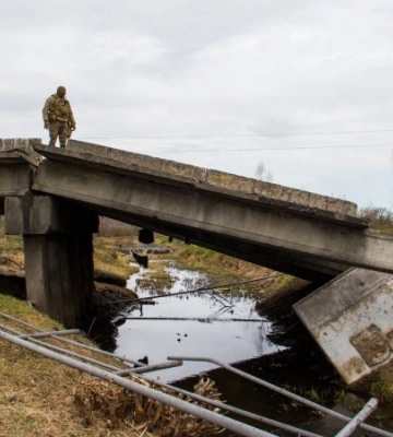 Ще один міст підірвали у Запорізькій області