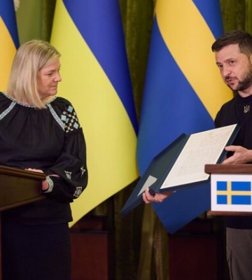 Швеція передала Україні копію листа про визнання незалежності Запорізької Січі
