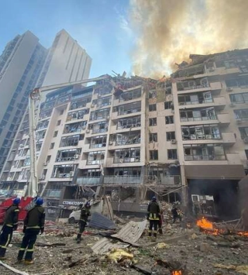 Атака на Киев: количество пострадавших увеличилось