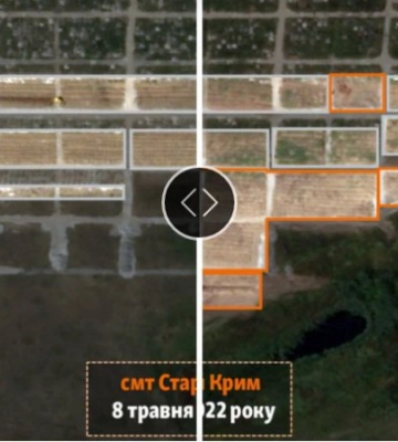 Біля Маріуполя майже вдвічі збільшилися місця масових поховань, - &quot;Схеми&quot;