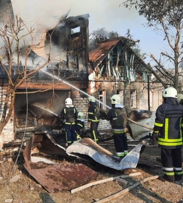 Після обстрілів у Харкові спалахнуло шість пожеж