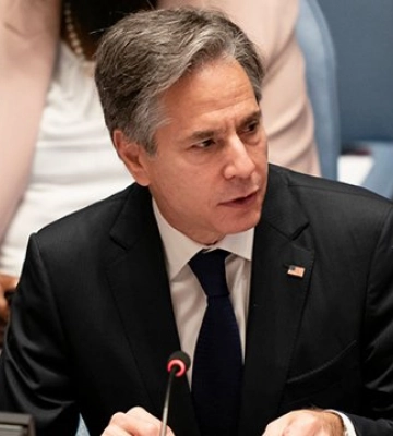 Держсекретар США Блінкен прибув з неоголошеним візитом до Києва