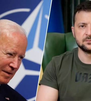 Зеленский снова призвал Байдена приехать в Киев