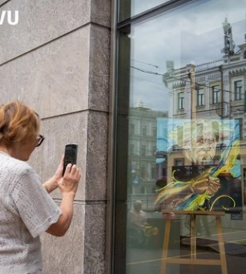 У музеї історії Києва виставили портрети Джонсона