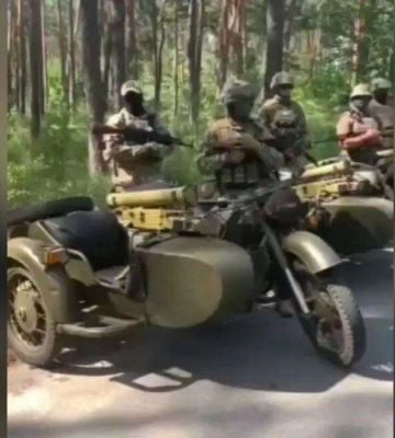 ВСУ показали, как используют мотоциклы &quot;Днепр&quot; на передовой: видео