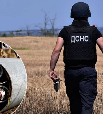 На Херсонщині чоловік підірвався на касетному снаряді