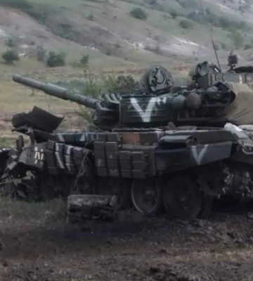 Артилерія ЗСУ знищила російську техніку на Харківщині