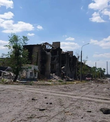 Вторжение РФ в Украину: карта боевых действий по состоянию на 10 октября