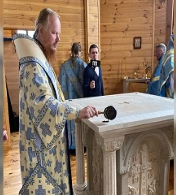 На Киевщине освятили новый храм УПЦ