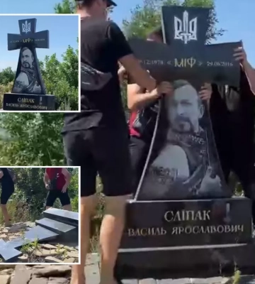 Російські нацисти знищили на Донбасі пам'ятник генію світової опери (відео)
