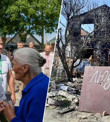 Посол США побачила на власні очі звірства у Макарові (фото, відео)
