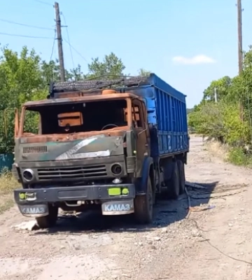 Украинские бойцы показали первое видео из освобожденной Ивановки на Херсонщине