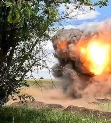 В Херсонской области Воздушные силы нанесли удары по скоплению живой силы и технике оккупантов