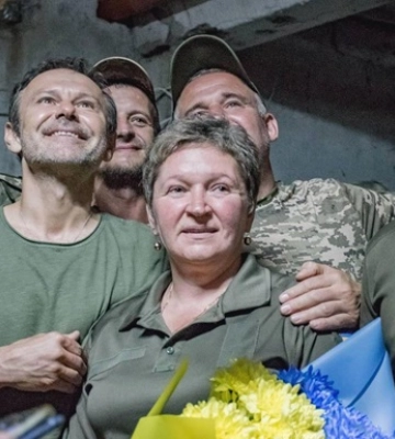 Вакарчук виступив перед захисниками у Вінниці