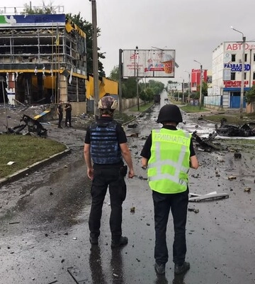 Загарбники обстріляли Харків, відомо про одного постраждалого