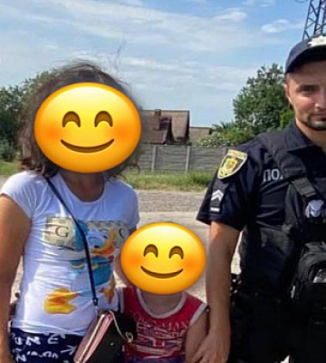 Криворізькі патрульні знайшли двох зниклих дітей
