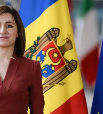 Президент Молдовы Санду прибыла в Киев