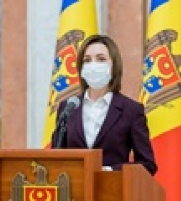 В Киев приехала президент Молдовы