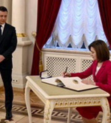Президентка Молдови прибула в Київ, відвідає Бородянку, Бучу і Ірпінь