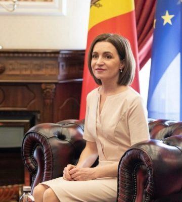 Президент Молдовы прибыла в Киев