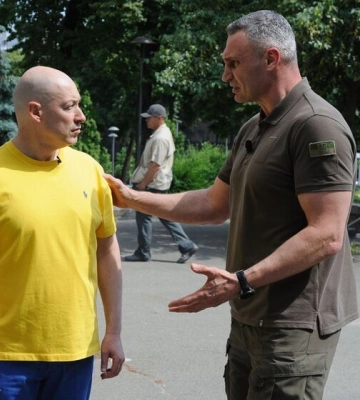 Кличко: Я поседел? Есть такое. Напряжение достаточно большое
