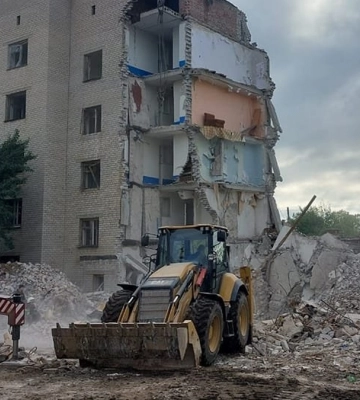 З-під завалів будинку у Часовому Яру дістали тіло ще однієї жертви, загалом уже 48 загиблих