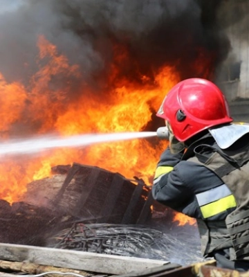 В ОВА показали последствия обстрела в Харькове