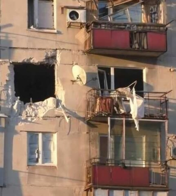 Гайдай показав світлини зруйнованої Луганщини