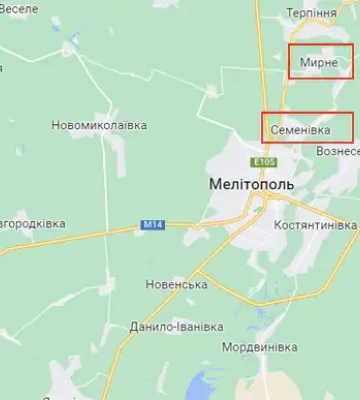 В Мелітополі помітили рух нової техніки рф та дим від знищення старої: подробиці