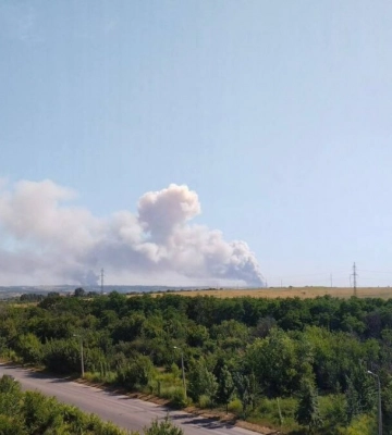 В Луганской области взорвались два склада с боеприпасами оккупантов