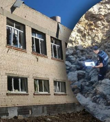 &quot;Во дворе школы – 6-метровая воронка&quot;: эксклюзивные кадры жутких последствий обстрела Харькова