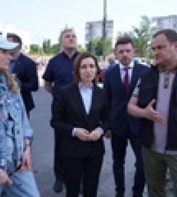 Президент Молдови відвідала Бородянку, Бучу та Ірпінь