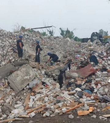 Число вбитих російськими ракетами у Часовому Яру зросло до 48 осіб
