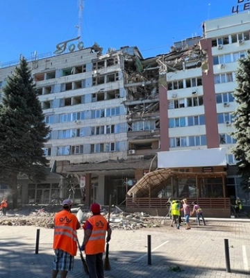 РФ выпустила по Николаеву не менее девяти ракет