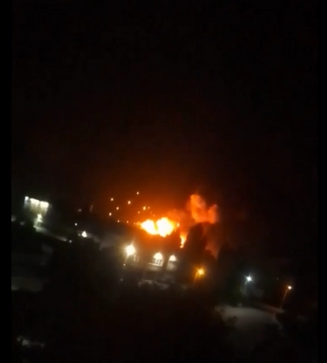 ЗСУ вдарили по пунктах управління окупантів у Новій Каховці (ВІДЕО)