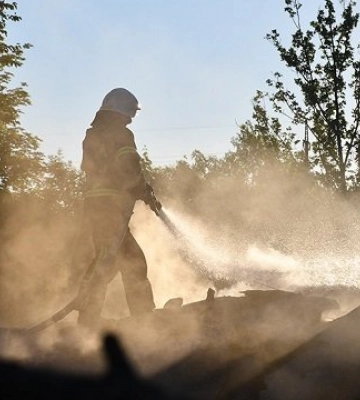 В Днепропетровской области возле Никополя раздались взрывы