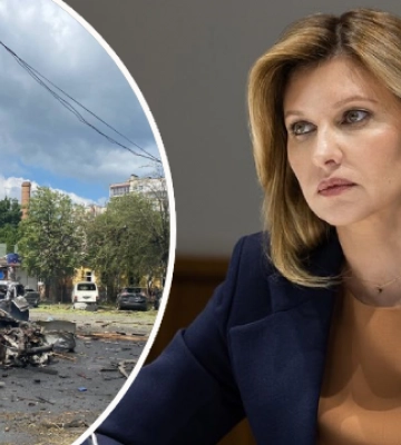 «Это фото Instagram скроет от вас». Елена Зеленская отреагировала на ракетный удар по Виннице