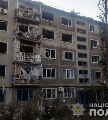 Войска РФ нанесли удар по Константиновке: повреждена пятиэтажка, по области двое погибших и трое раненых — глава Донецкой ОВА