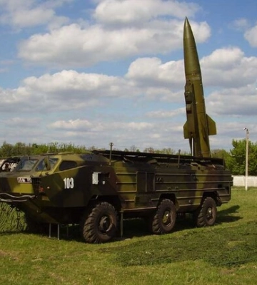 В Энергодар российские военные начали свозить ракетные установки Точка-У