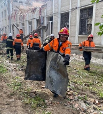 Обстріл Вінниці: ДСНС надала зведення