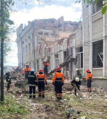 У Вінниці знесуть Будинок офіцерів, що зазнав ракетного удару РФ – голова ОВА