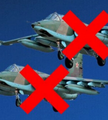 Українські захисники поцілили у два російських Су-25 на Запорізькому напрямку, - СБУ