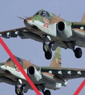 На Запорожском направлении сбиты два российских Су-25